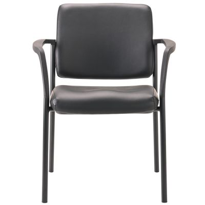 Buro Lindis 4 Leg Visitor Chair PU Vinyl with Arms