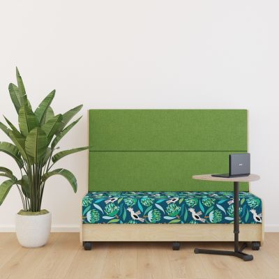Beachcomber Atlantic Fabric | Rural Oak Board