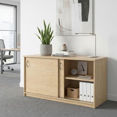 Commercial Sliding Door Credenza