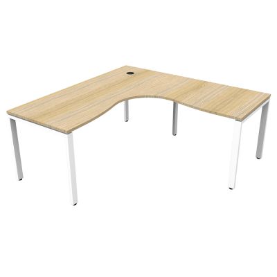 1800W | Natural Oak Board | White Frame Shown