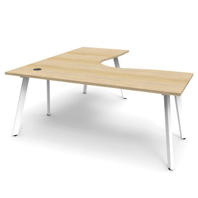 Eternity Corner Workstation - One  Person