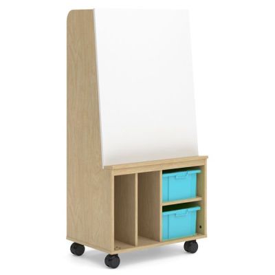 Raw Birch Ply | Opal Blue Trays