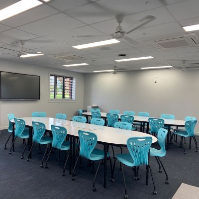 Dynami Apex 4 Point Student Chair with Castors - High Back