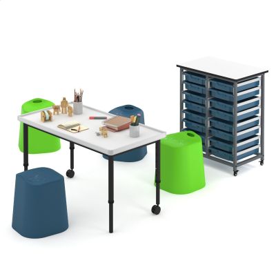 Integrate Stem Table - Adjustable Height