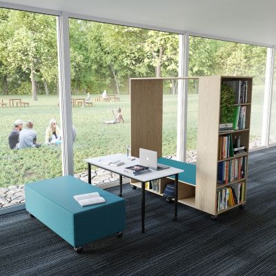 Raw Birch Ply | Lustrell Aura Eucalypt Vinyl Seat 