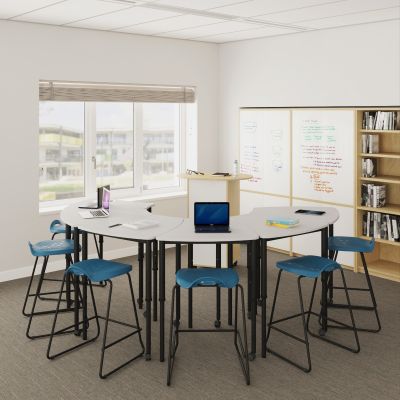 Select Writeable | 520-760mm Adjustable Height Frame