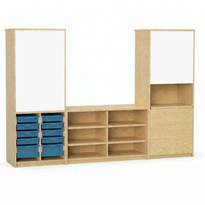 Raw Birch Ply Board | Capri Blue Stash Trays