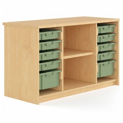 Curly Birch | 725h x 1200w | 2 Columns / 1 Adjustable Shelves | 8x Small & 4x Large Eucalypt Stash Trays