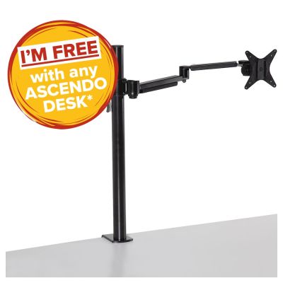 Saturn Monitor Arm -  Single - Black