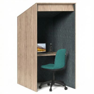 Raw Birch Ply Board / Charcoal AudioArt Interior