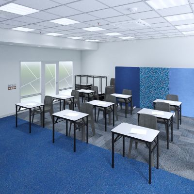 Trolley holds up to 16x Eco Folding Tables | Tables Sold Separately