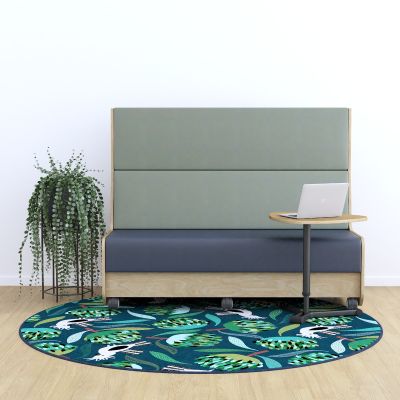 Cockatoo Round Rug