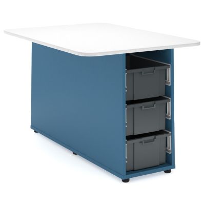 725H | Polar White / Portsea | 6 x Charcoal Trays