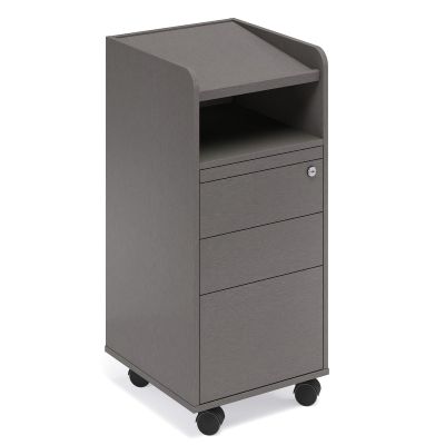 New Graphite | 2 Pen / 1 File Drawer Configuration 