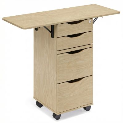 Raw Birch Ply | Sides in Folded-out Position