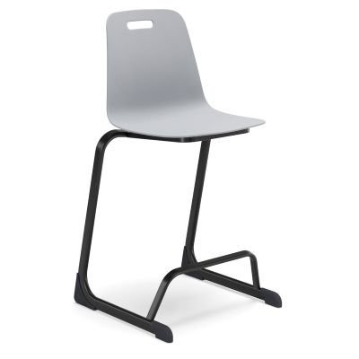 Luca Cantilever Stool  - Plastic Shell