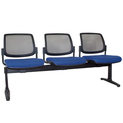 Malmo Mesh Back Visitor Beam Seat - 3 Seater