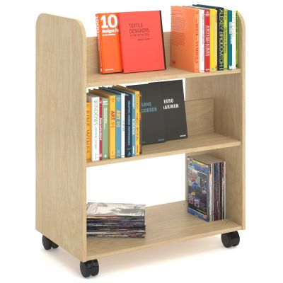 Mobile Book Trolley