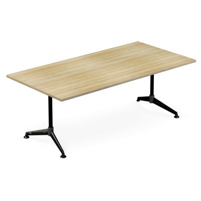 Modulus Single Post Meeting Table