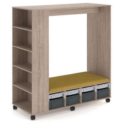Plaza Straight Hub with Stash Storage