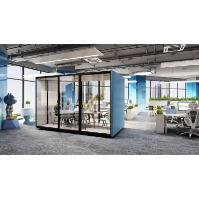 B. Quiet Acoustic Extra Large Meeting Pod 4 to 6 Persons