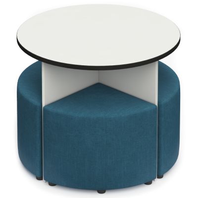 Pye Maxi Ottoman Set with Round Table