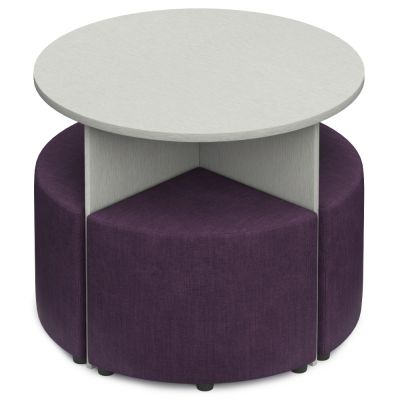 Pye Maxi Ottoman Set with Round Table