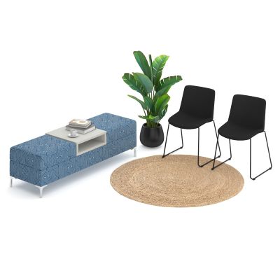 Allure Denim Vinyl with Rural Oak board