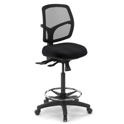 Riva Max Mesh Ergo Chair With Drafting Kit Base