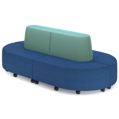Beachcomber Aqua / Cobalt Fabric