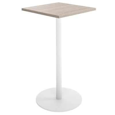 Disc Base Square High Table