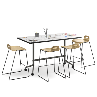 Dynami Ply Stool - Low Back