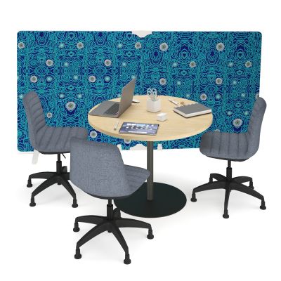 Luca Task Chair with Glides - Fully Upholstered
