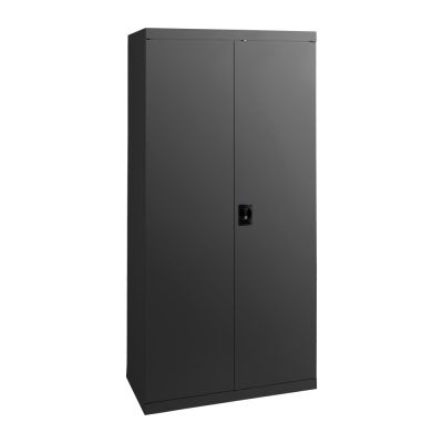 Metal Statewide Economy 3 Shelf Cupboard - 1850 High