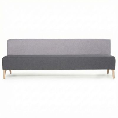 Beachcomber Pewter Fabric Back / Beachcomber Smoke Fabric Seat 