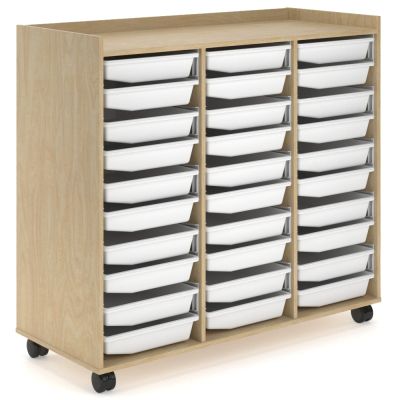 Tote Tray Storage Hub