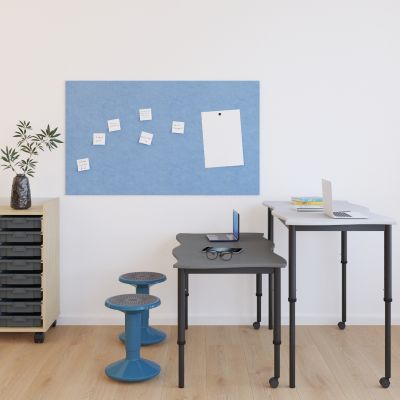 Raw Birch Ply | Height Adjustable with Castors