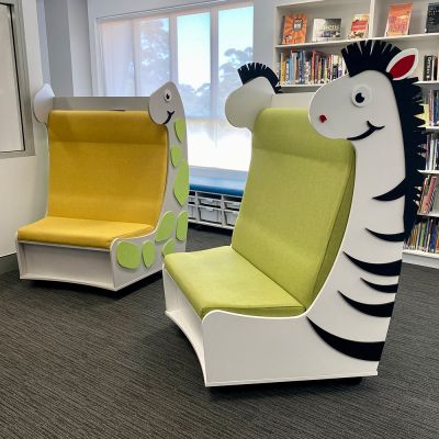 Static | Raw Birch Ply Board | Beachcomber Kiwi Fabric