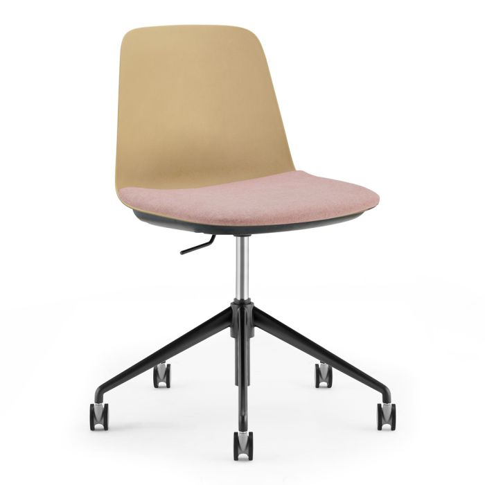 Lola Task Chair with Seat Pad Plastic Shell BFX Furniture