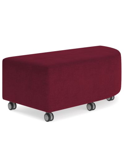 Showtime End Straight Modular Ottoman - Radius end RHS