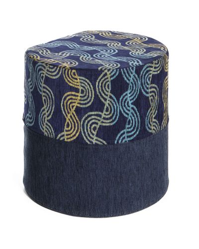 Be-Bop Multi Coloured Ottoman