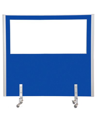 Mobile Smart Screen Straight Top - Half Glazed