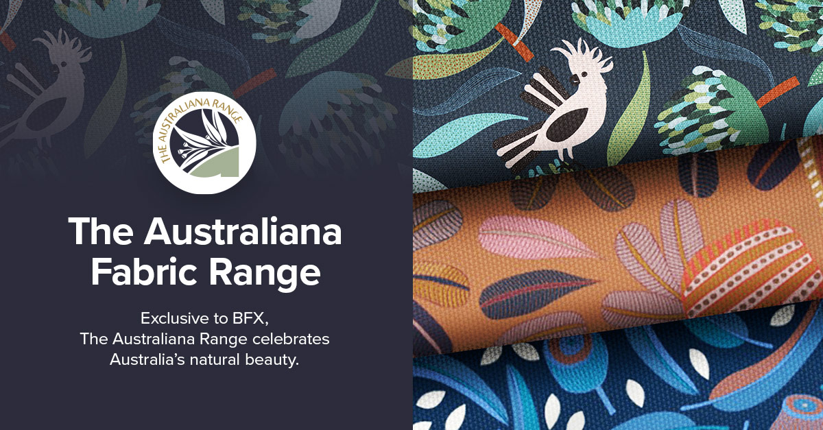 Australiana Fabric Range BFX Furniture