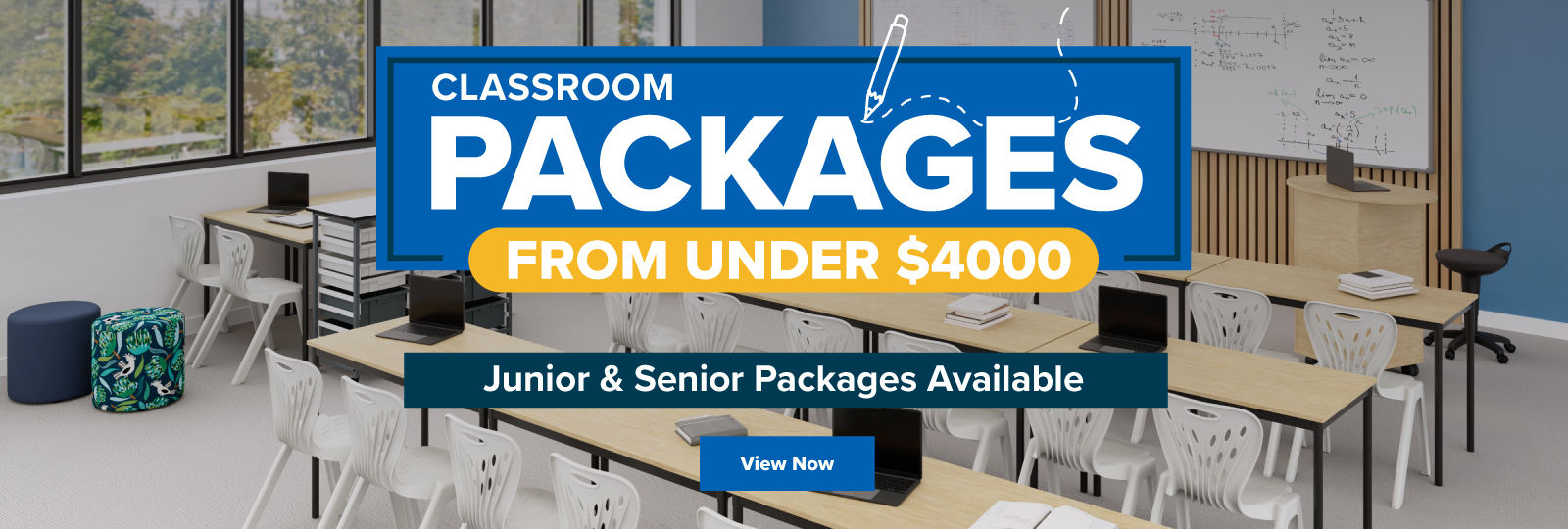 Classroom Packages Homepage Banner