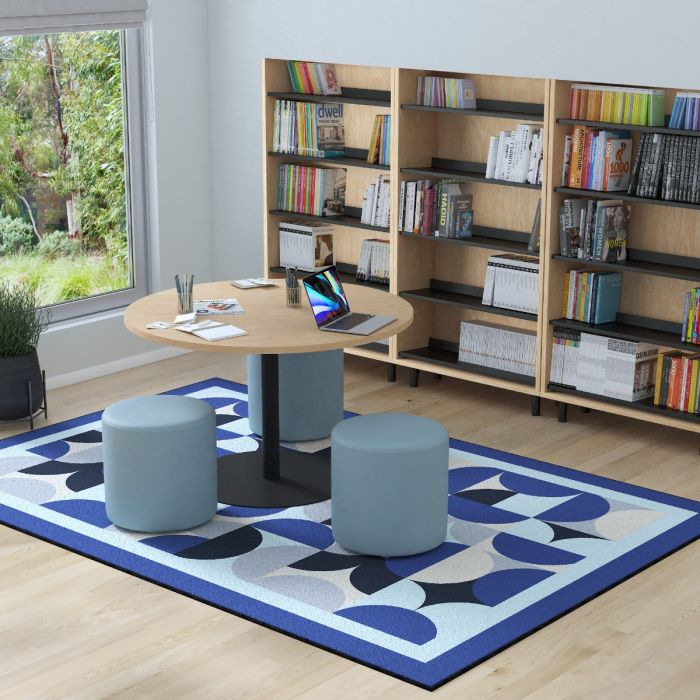 Geo Tile Rectangle Rug