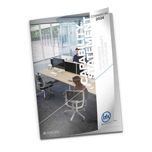 mockup cover business Capability Statements 2024 major project