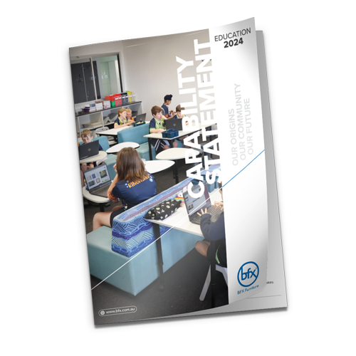 mockup cover education Capability Statements 2024 major project