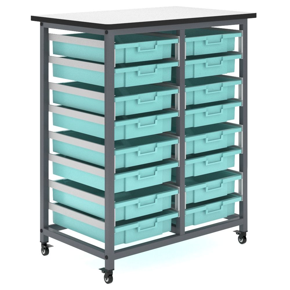 stash double trolley st opalblue