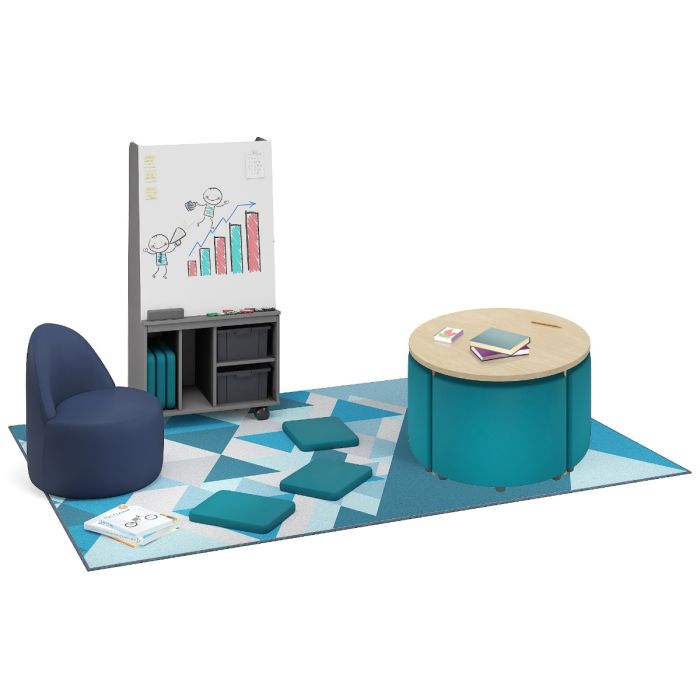 styled render 03 pye midi ottoman set with round table lustrell aura eucalyptus raw birch ply 1 1